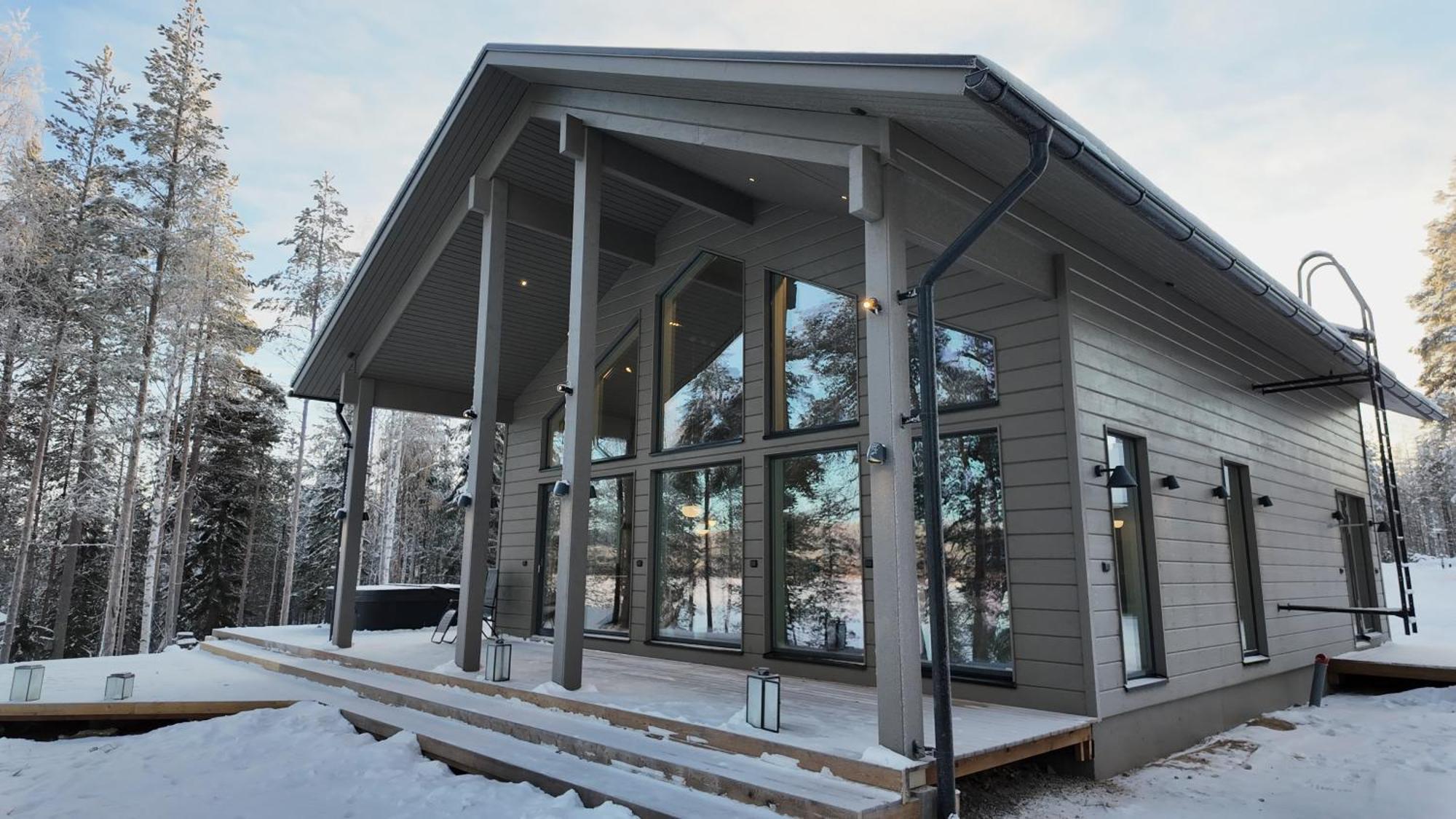 Villa Poeylikki Rovaniemi Bagian luar foto
